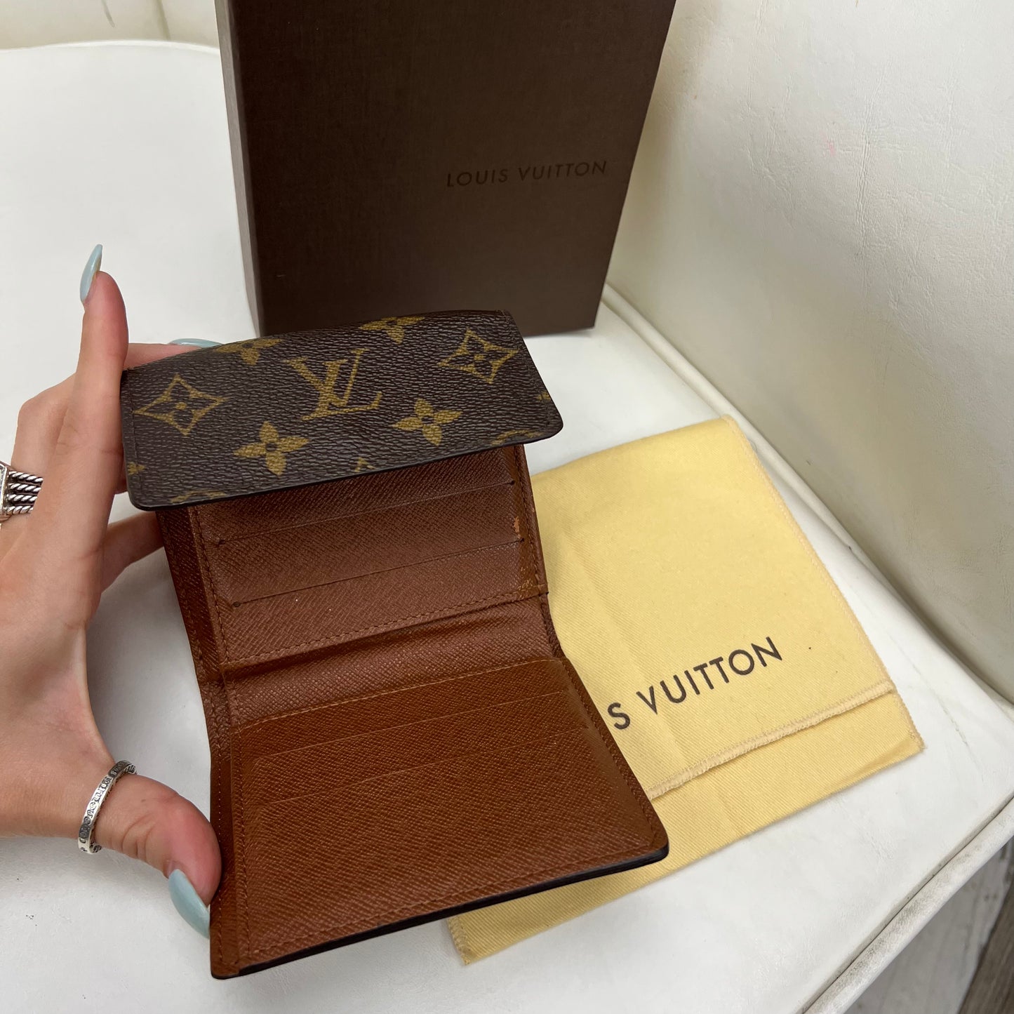 Louis Vuitton Double Sided Snap Wallet