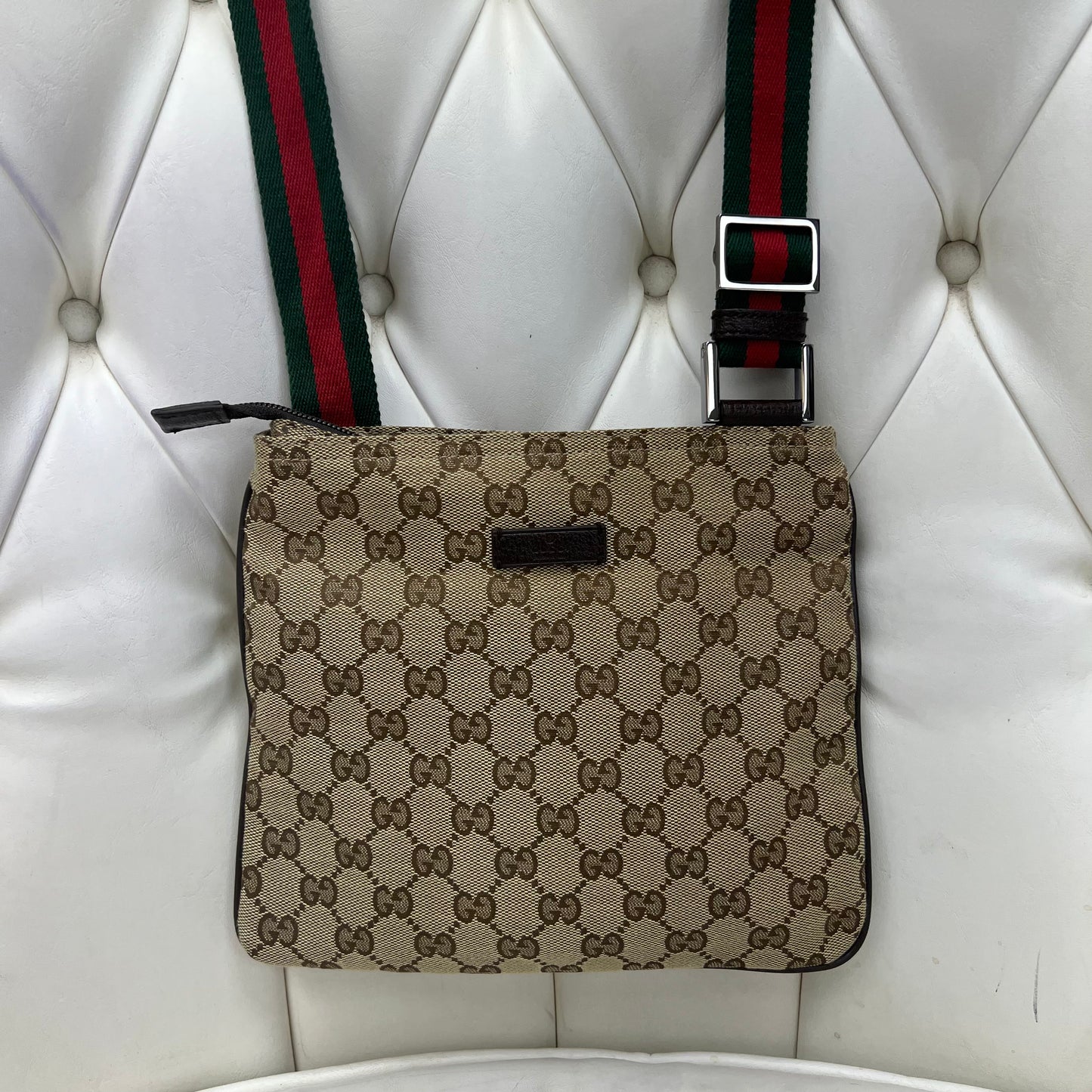 Gucci Monogram Messenger