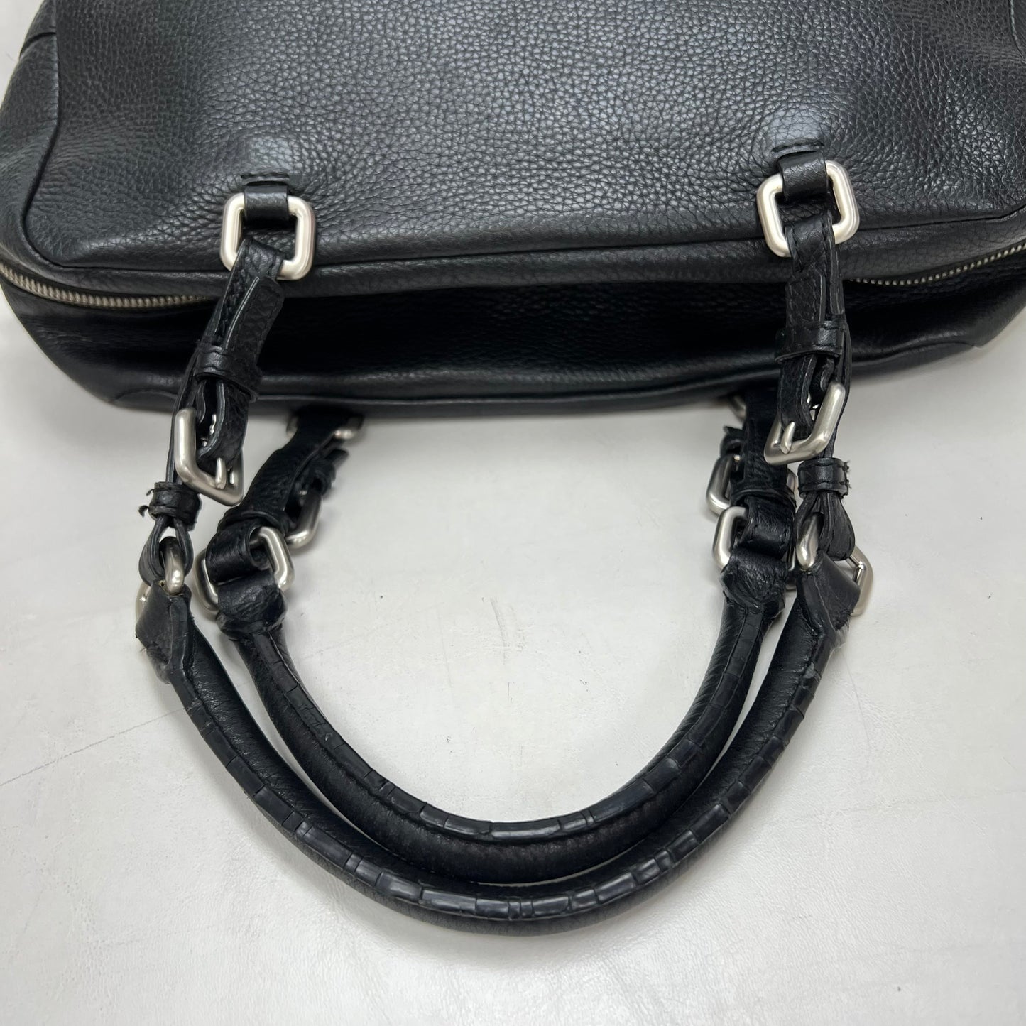 Prada Vintage Leather Bowler Bag