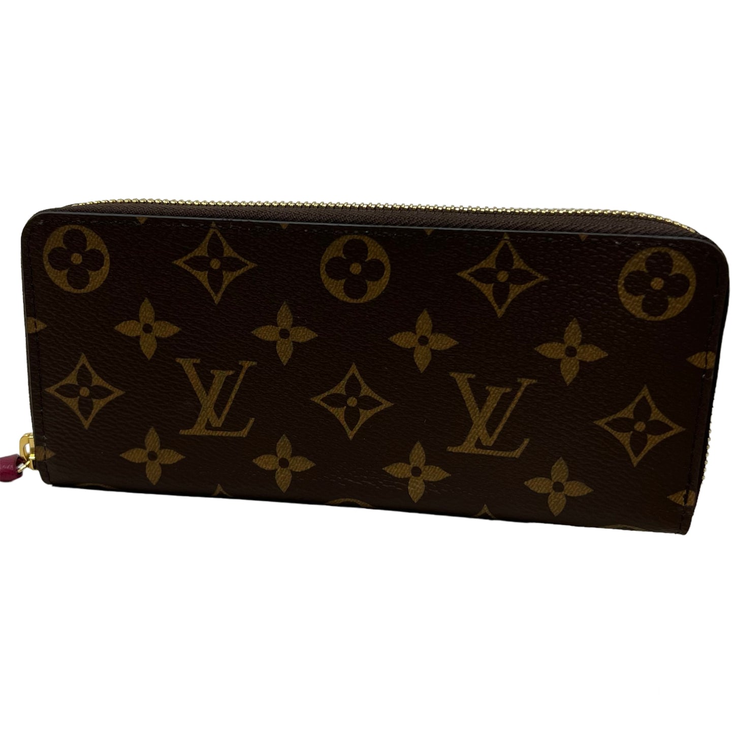 Louis Vuitton Clemence Wallet Monogram Fuschia