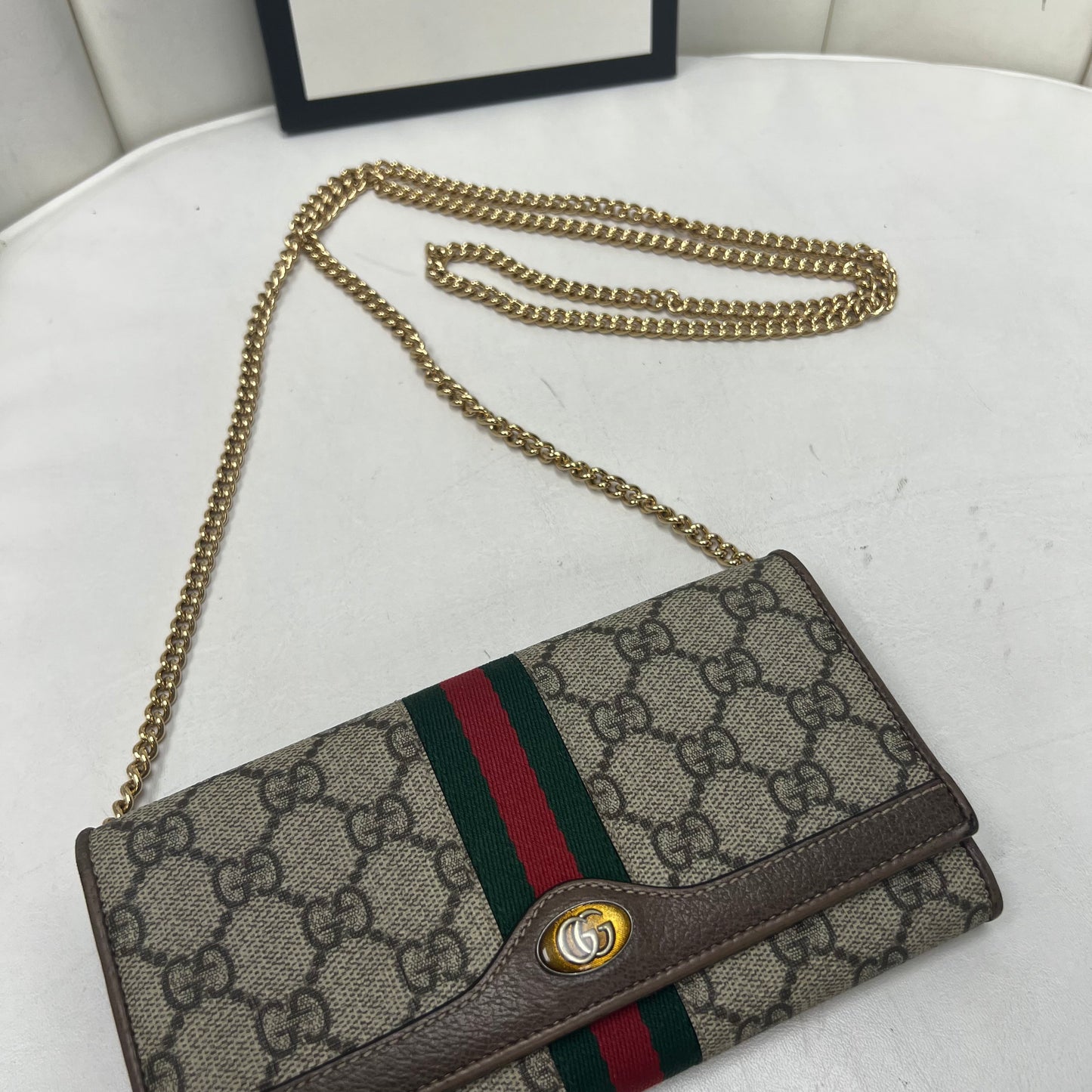 Gucci Ophidia GG Woc Wallet on Chain