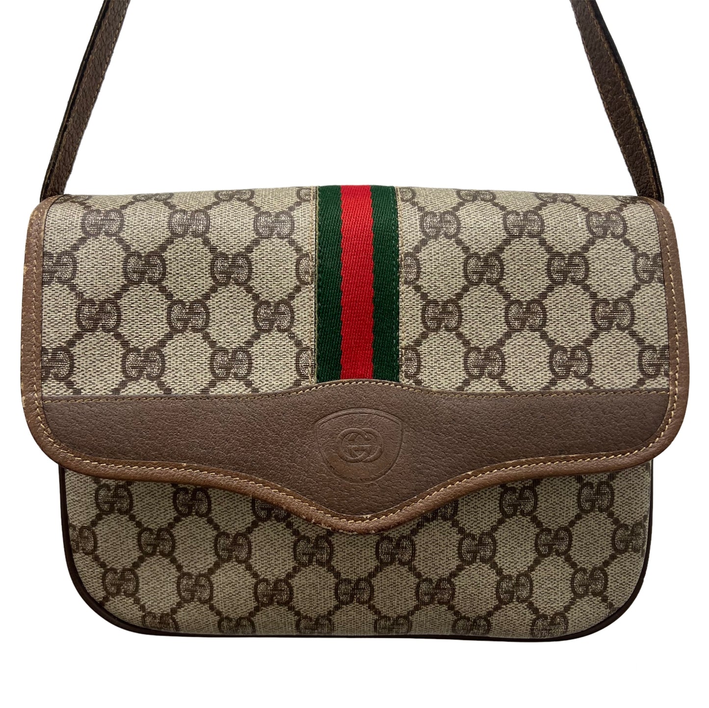 Gucci GG Supreme Sherry Line Handbag