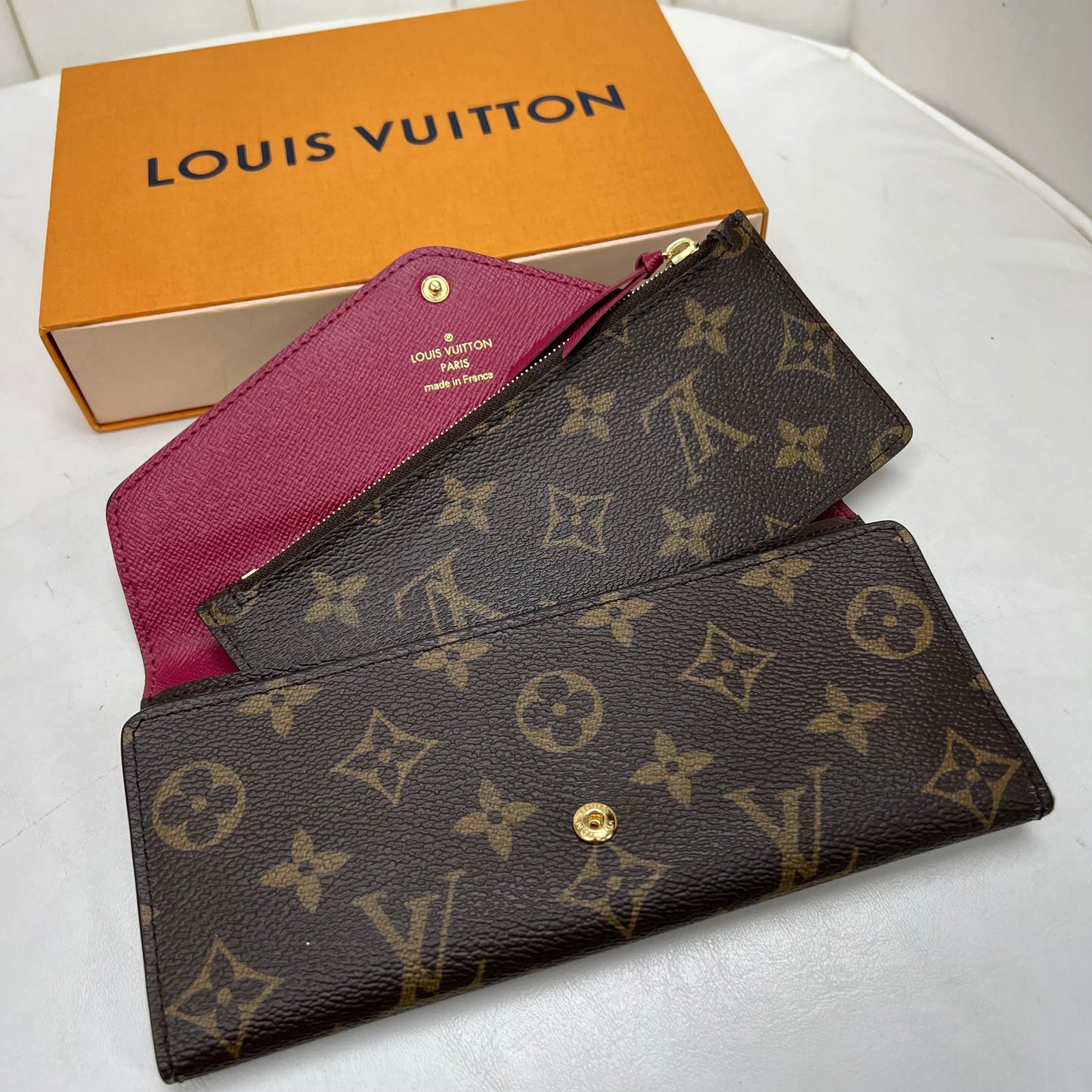Louis Vuitton Josephine Wallet Monogram with Box