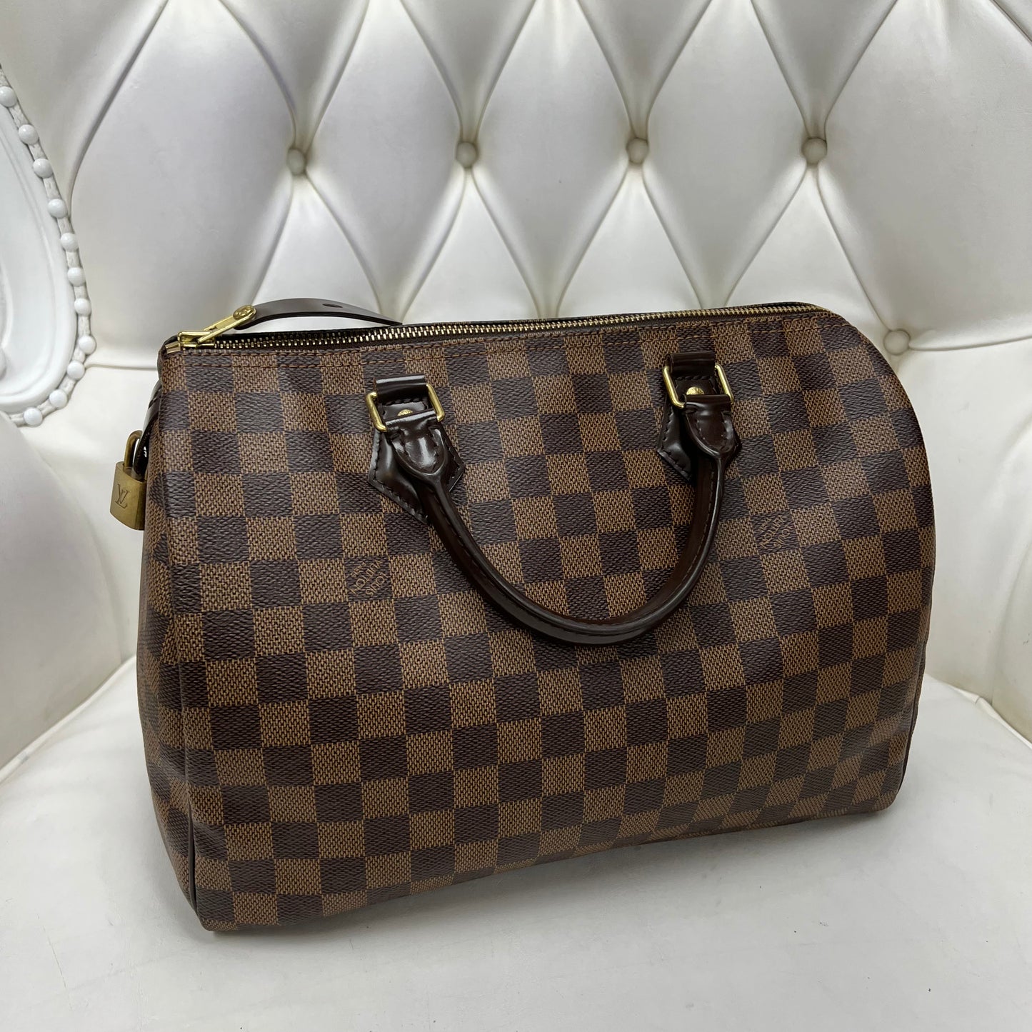 Louis Vuitton Speedy 30 Damier Ebene