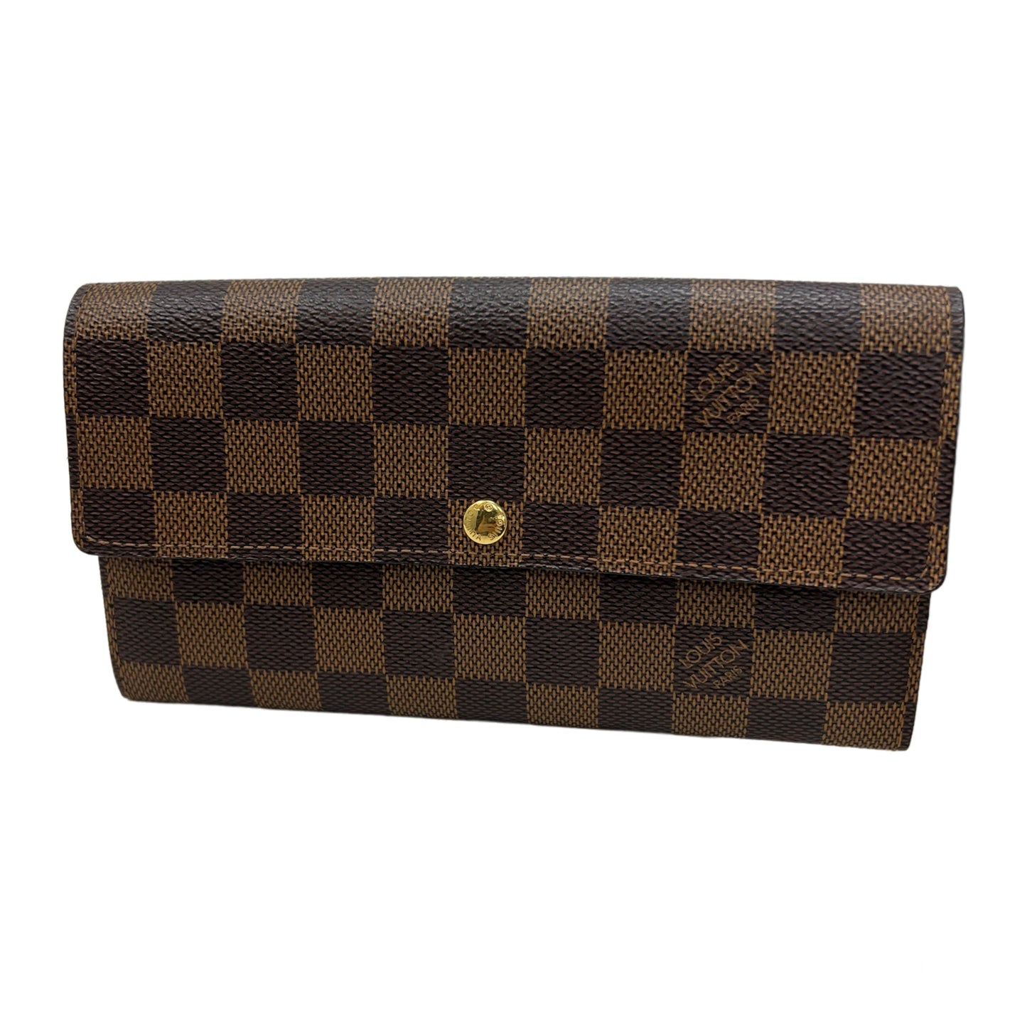 Louis Vuitton Damier Ebene Sarah Wallet
