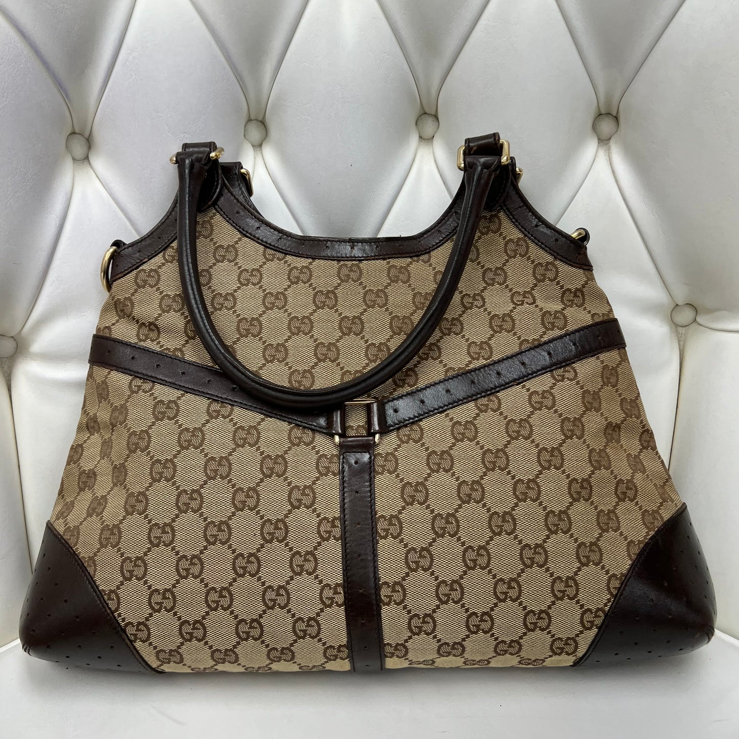 Gucci Strapped GG Hobo
