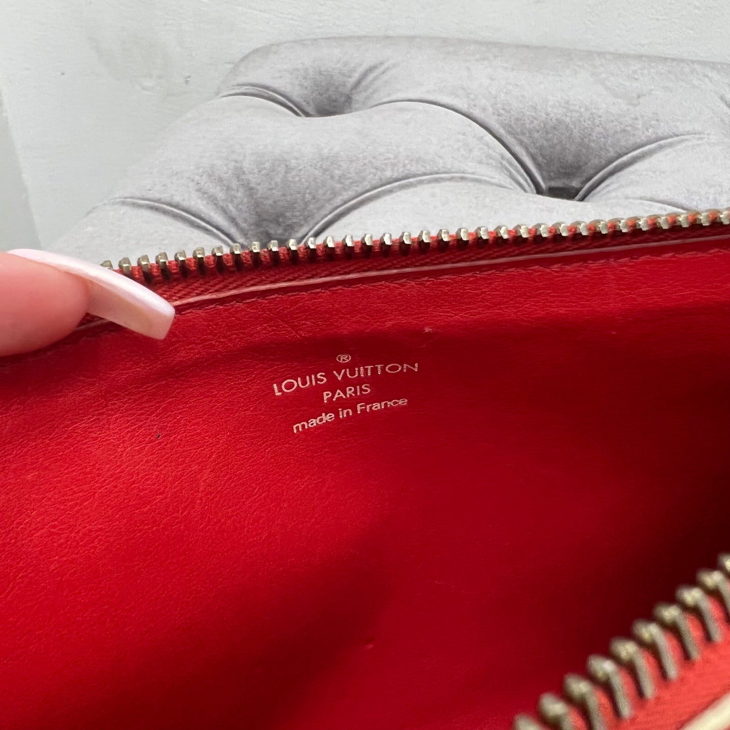 Louis Vuitton Suhali L'Inseperable  Zip Pouch