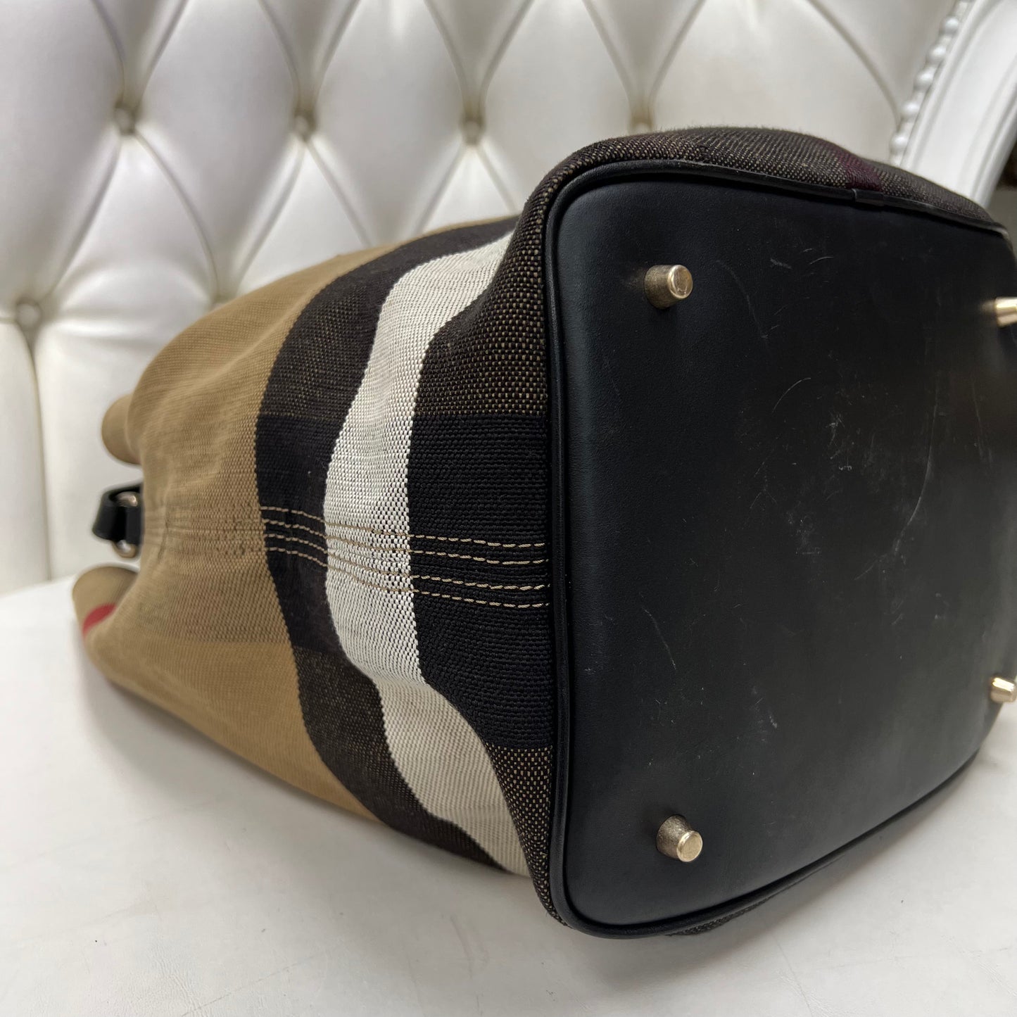 Burberry Bucket Bag with Pouch