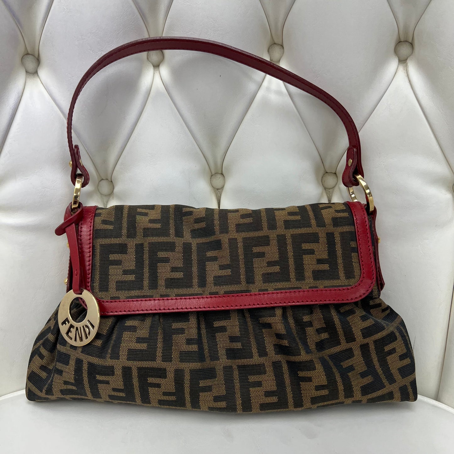 Fendi Zucca Clutch