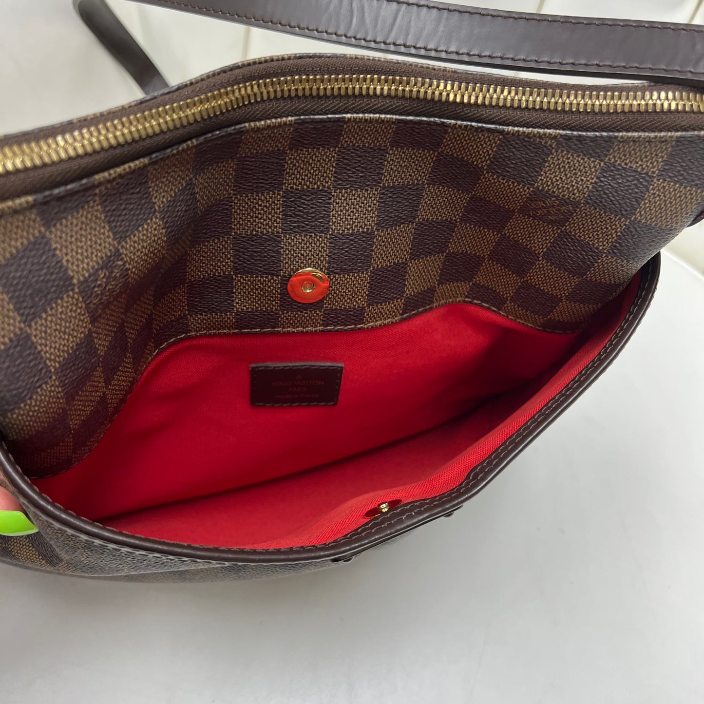 Louis Vuitton Bloomsbury Damier Ebene Crossbody