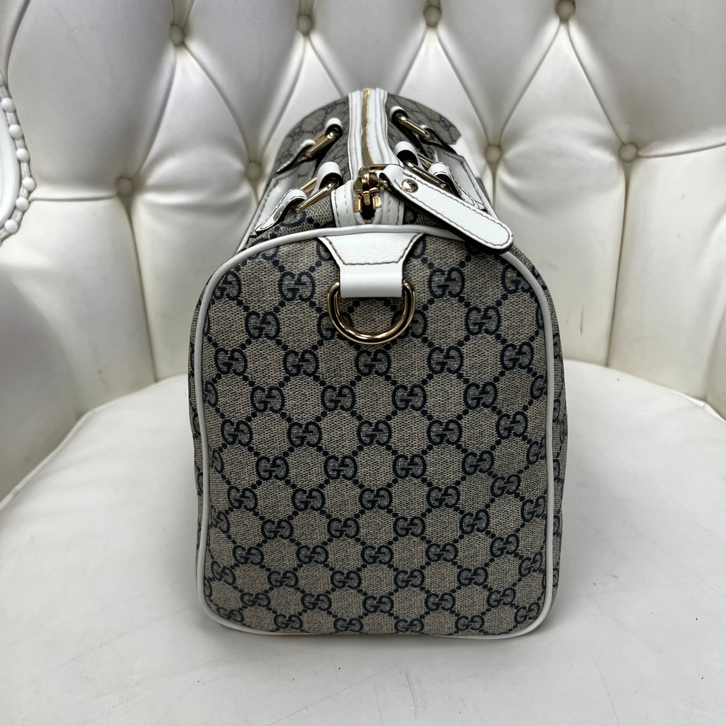 Gucci Canadian Flag Joy Boston Bag