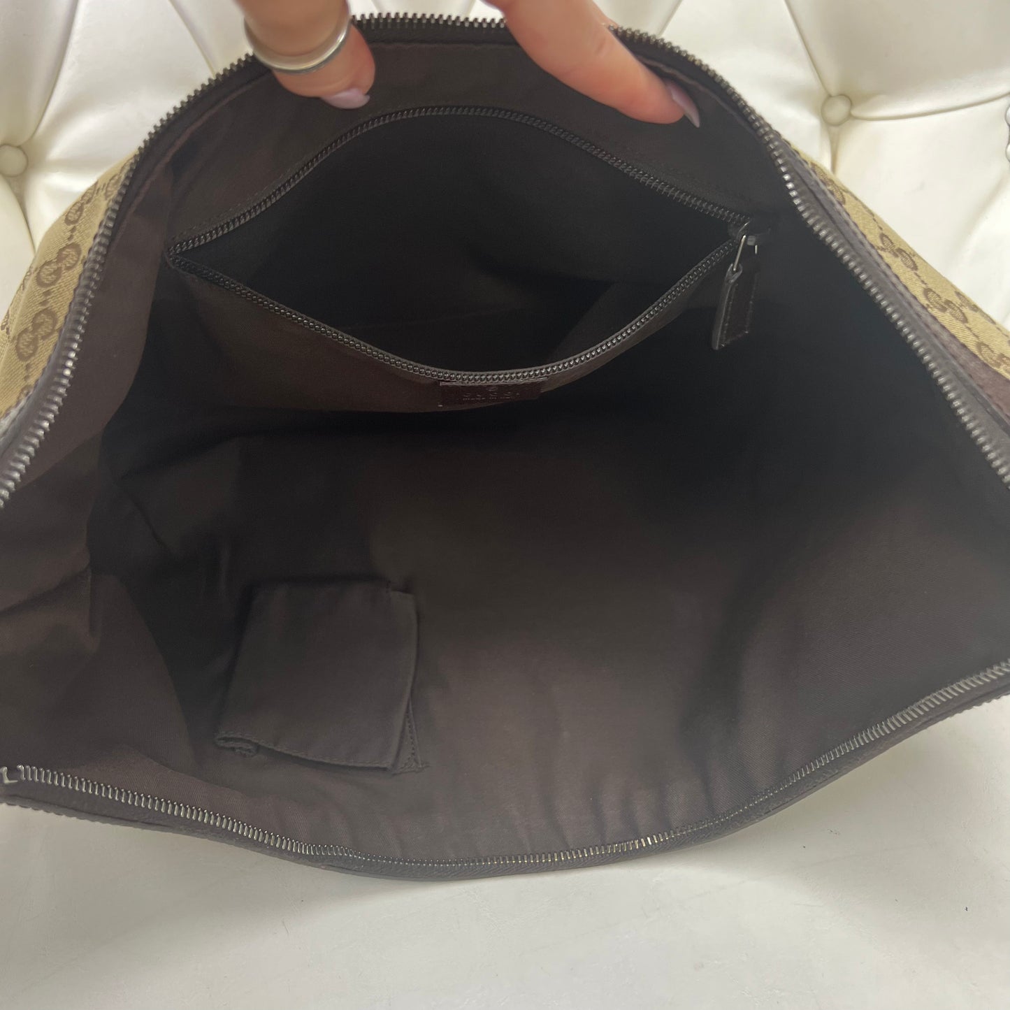 Gucci Half Moon Shoulder Bag Large