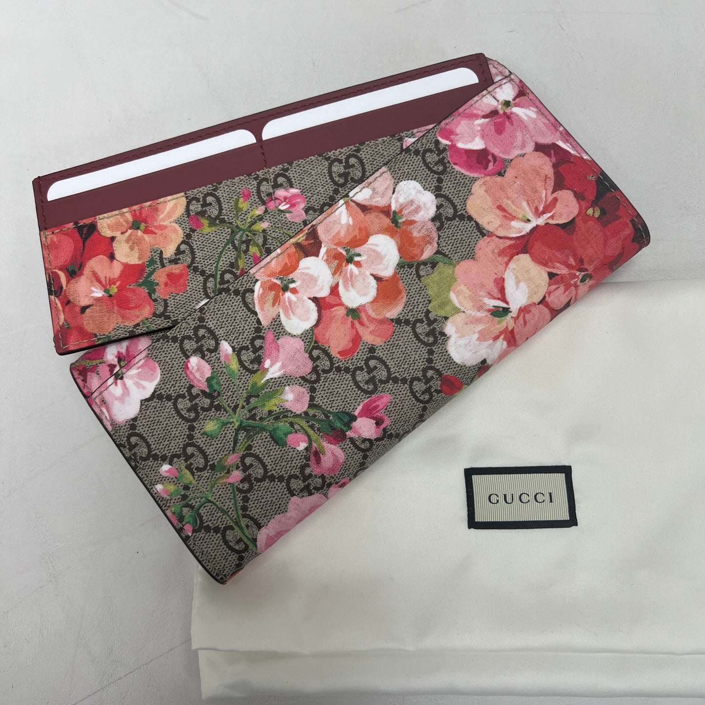 Gucci Blooms Flap Wallet