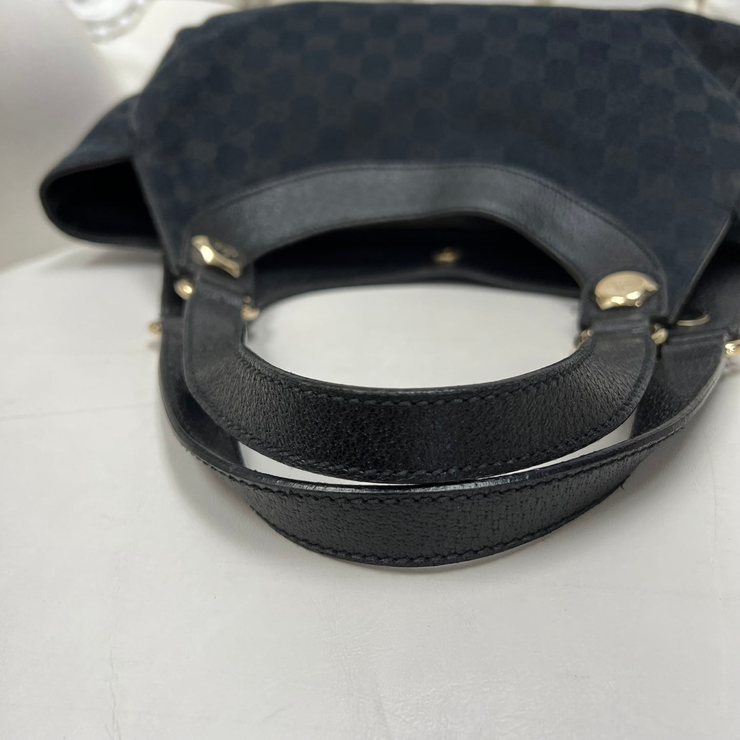Gucci Black GG Shoulder Bag