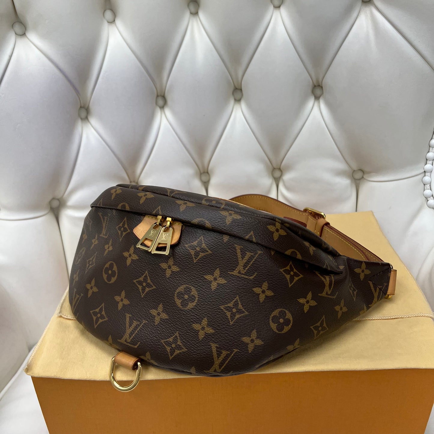 Louis Vuitton Monogram Bumbag with Box and Dust Bag