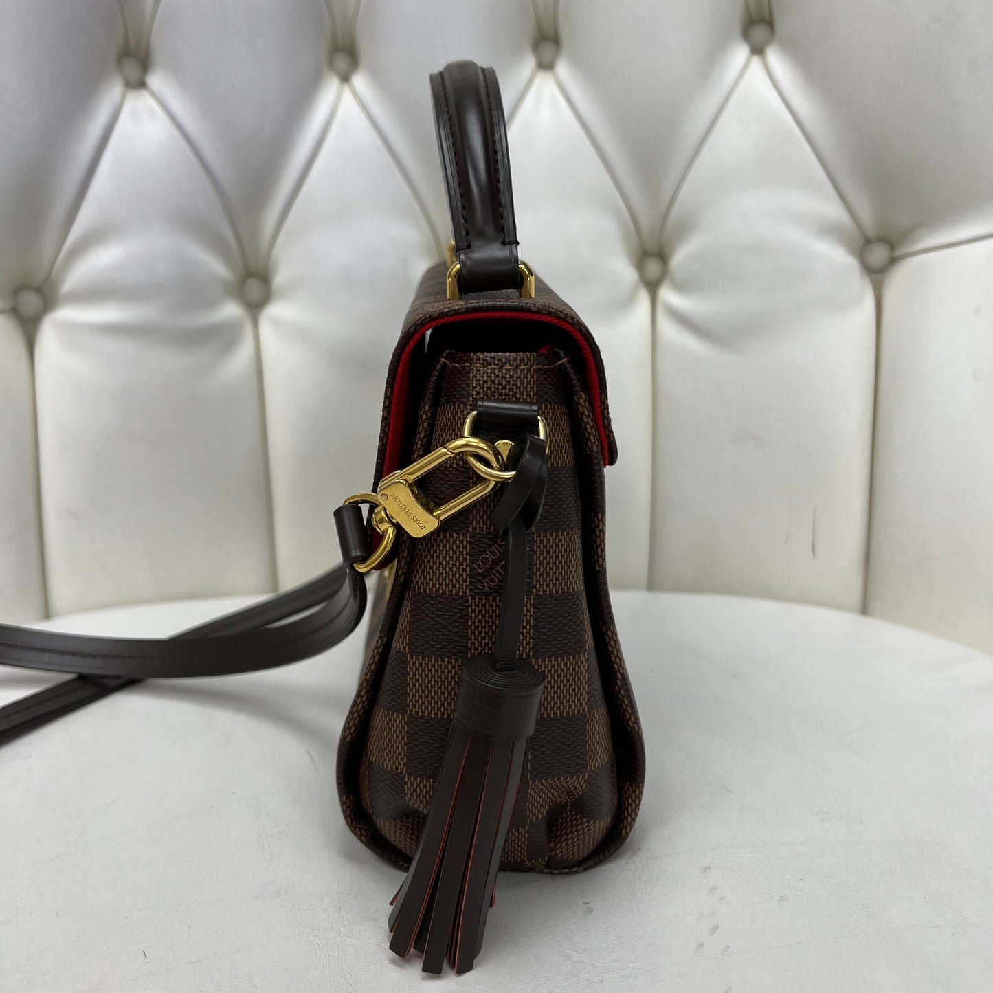 Louis Vuitton Croisette Compact Crossbody Damier Ebene