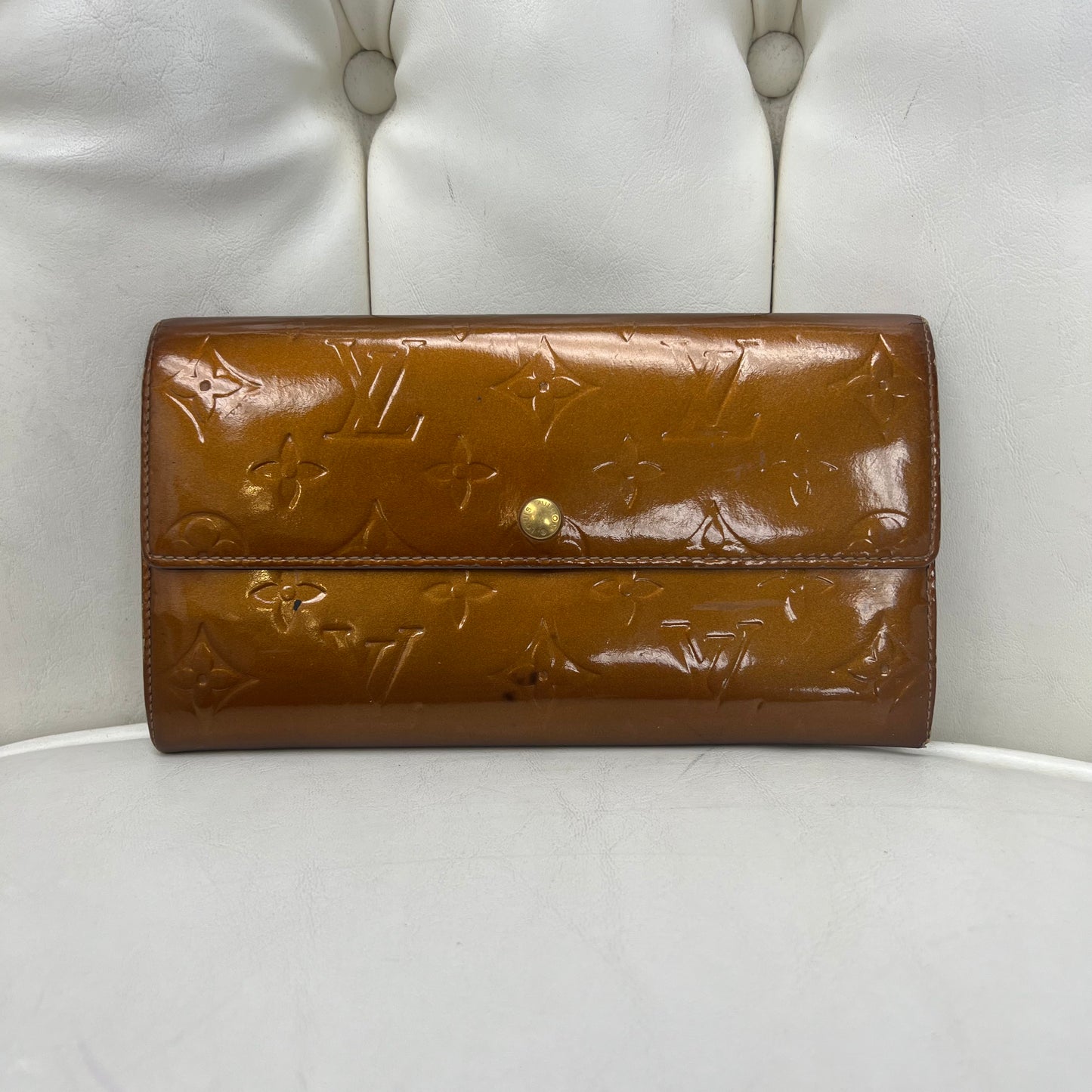 Louis Vuitton Vernis Leather Wallet