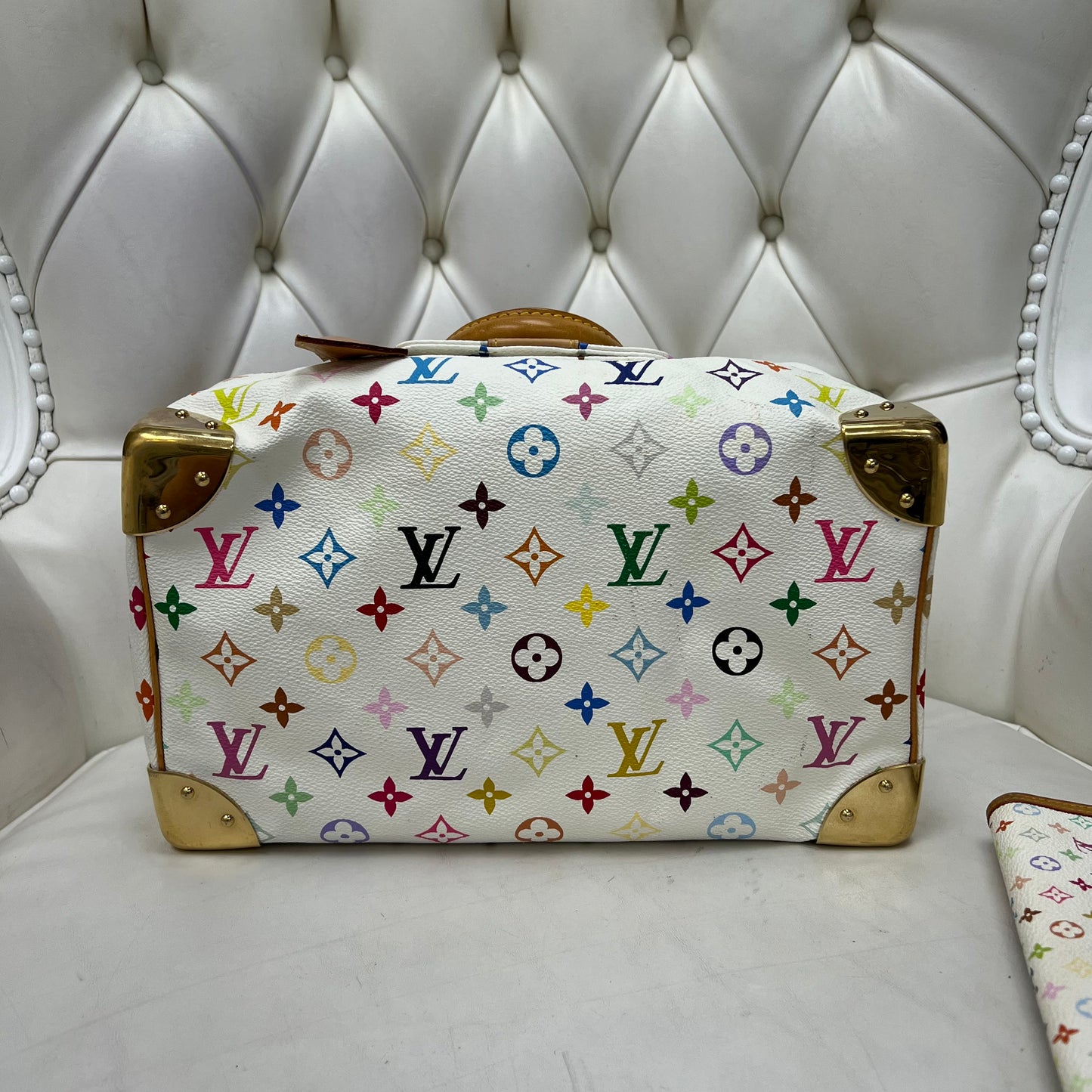 SET Louis Vuitton x Takashi Murakami Speedy 30 Multi with Wallet