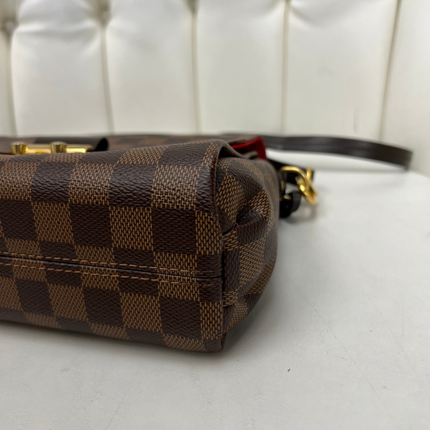 Louis Vuitton Croisette Compact Crossbody Damier Ebene