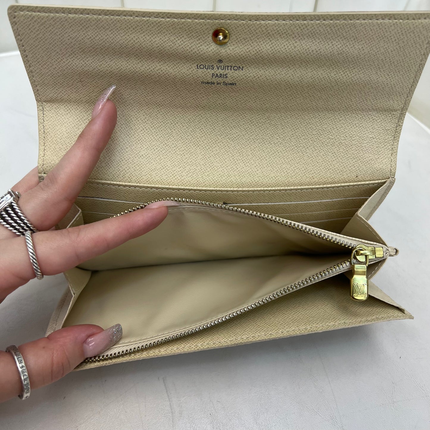 Louis Vuitton Damier Azur Sarah Wallet