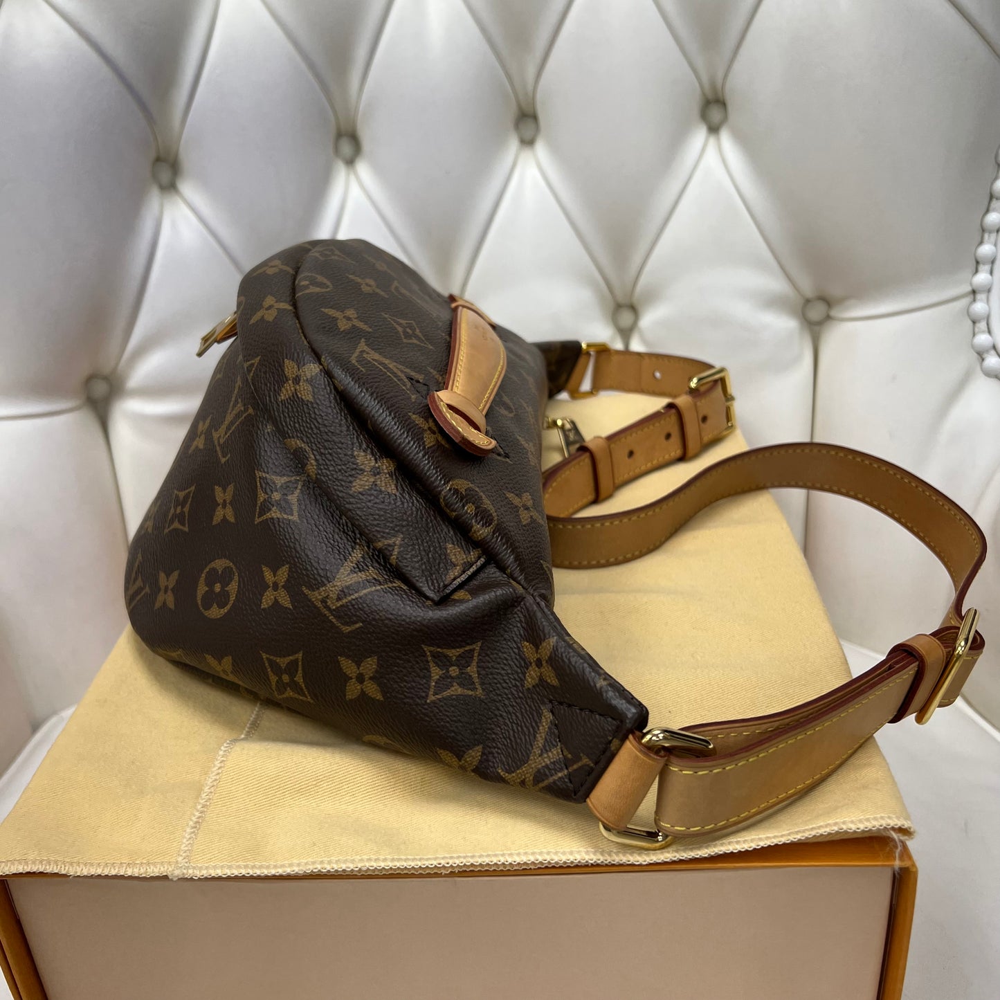 Louis Vuitton Monogram Bumbag with Box and Dust Bag