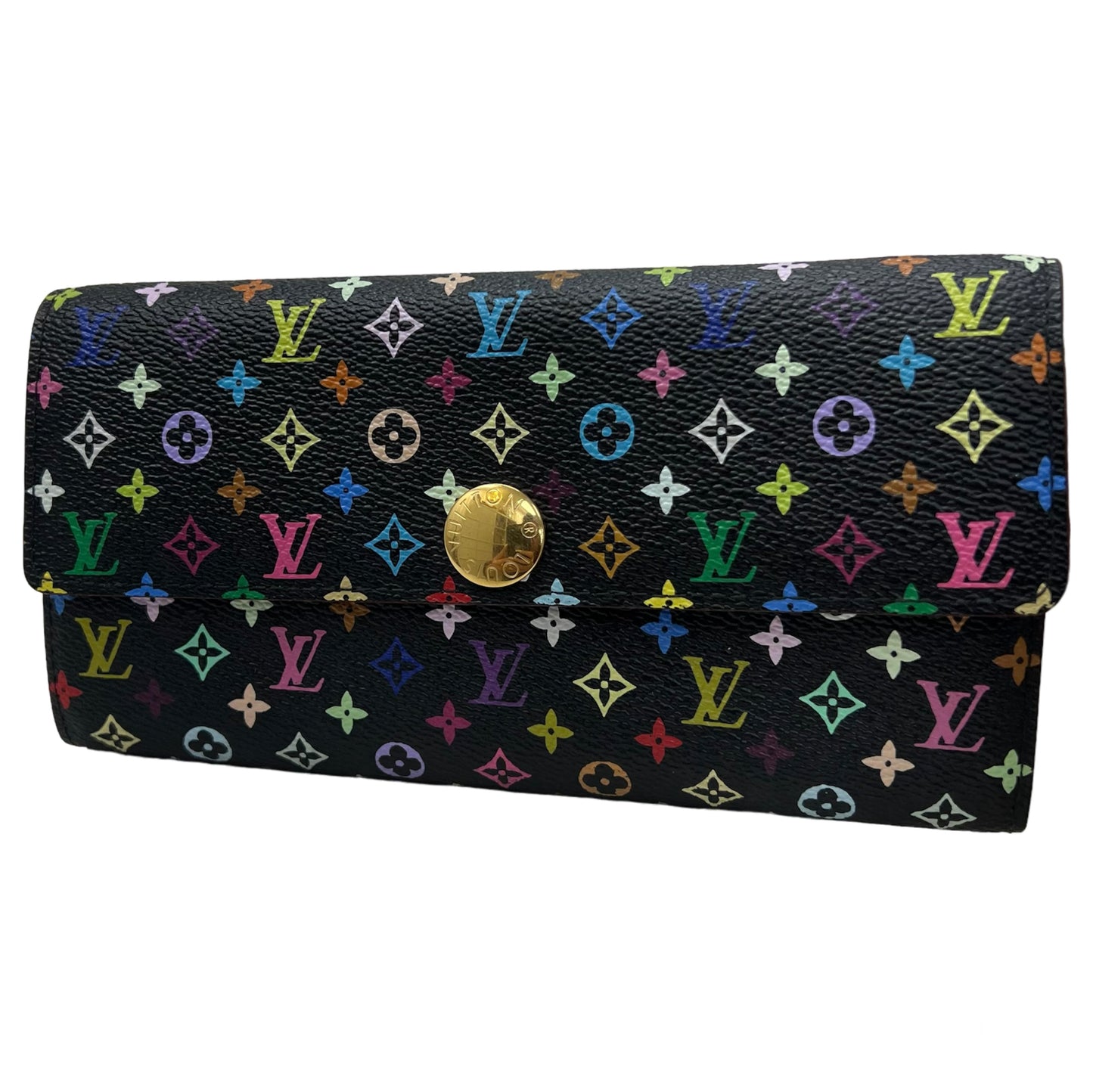 Louis Vuitton Sarah Multicolor Monogram Wallet